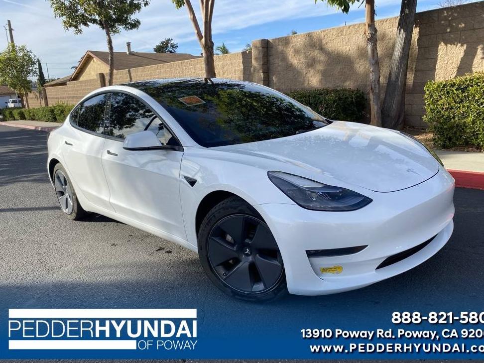 TESLA MODEL 3 2021 5YJ3E1EB2MF066278 image